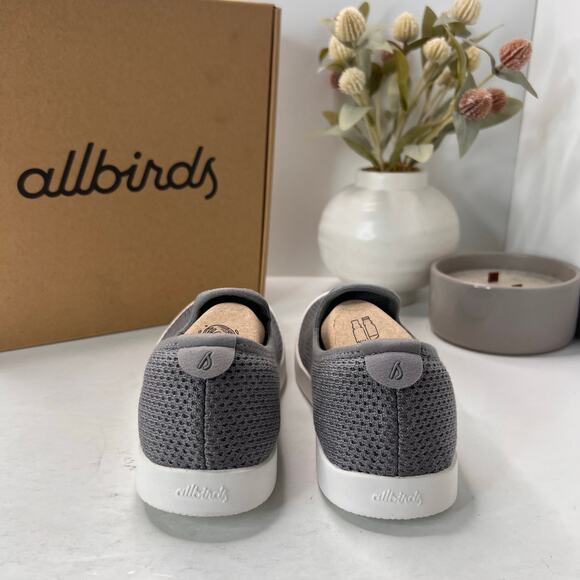 Allbirds Tree Loungers Slip on Walking Loafer Shoe Gray Mist Women's 5 NWB - Picture 2 of 10